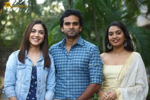 Aakasam Press Meet - attended by Ashok Selvan, Ritu Varma and Shivathmika