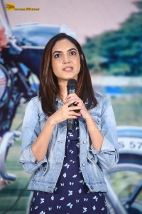 Aakasam Press Meet - attended by Ashok Selvan, Ritu Varma and Shivathmika