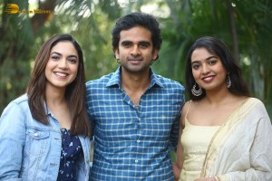 Aakasam Press Meet - attended by Ashok Selvan, Ritu Varma and Shivathmika