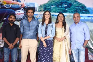 Aakasam Press Meet - attended by Ashok Selvan, Ritu Varma and Shivathmika