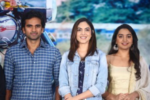 Aakasam Press Meet - attended by Ashok Selvan, Ritu Varma and Shivathmika
