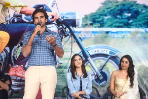 Aakasam Press Meet - attended by Ashok Selvan, Ritu Varma and Shivathmika