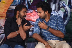 Aakasam Press Meet - attended by Ashok Selvan, Ritu Varma and Shivathmika