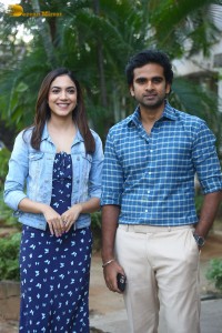 Aakasam Press Meet - attended by Ashok Selvan, Ritu Varma and Shivathmika