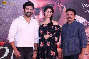 Aakrosham movie press meet attended by Arun Vijay and Palak Lalwani