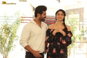 Aakrosham movie press meet attended by Arun Vijay and Palak Lalwani