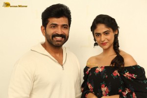 Aakrosham movie press meet attended by Arun Vijay and Palak Lalwani