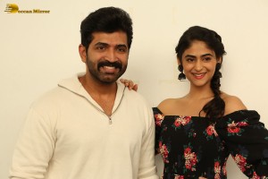 Aakrosham movie press meet attended by Arun Vijay and Palak Lalwani