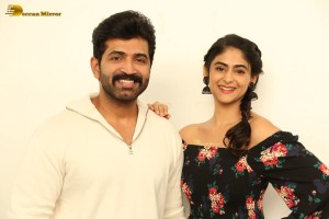 Aakrosham movie press meet attended by Arun Vijay and Palak Lalwani