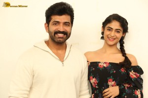 Aakrosham movie press meet attended by Arun Vijay and Palak Lalwani