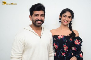 Aakrosham movie press meet attended by Arun Vijay and Palak Lalwani