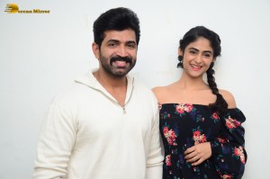 Aakrosham movie press meet attended by Arun Vijay and Palak Lalwani
