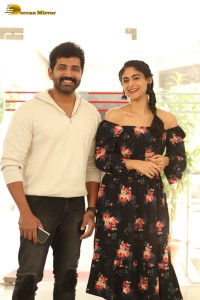 Aakrosham movie press meet attended by Arun Vijay and Palak Lalwani