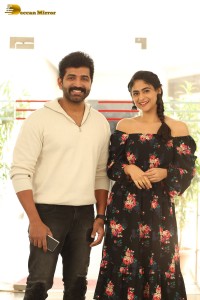 Aakrosham movie press meet attended by Arun Vijay and Palak Lalwani