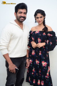 Aakrosham movie press meet attended by Arun Vijay and Palak Lalwani