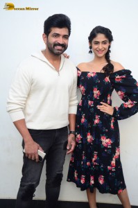 Aakrosham movie press meet attended by Arun Vijay and Palak Lalwani