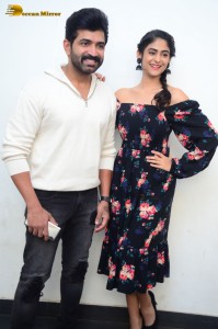 Aakrosham movie press meet attended by Arun Vijay and Palak Lalwani