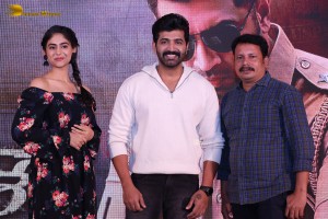 Aakrosham movie press meet attended by Arun Vijay and Palak Lalwani