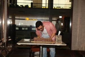 Bollywood Star Aamir Khan celebrates his 57th Birthday with Media