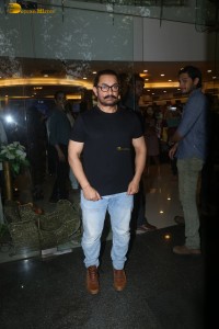 Aamir Khan attends the launch of ‘ONE - The Story of the Ultimate Myth’ by Mansoor Khan
