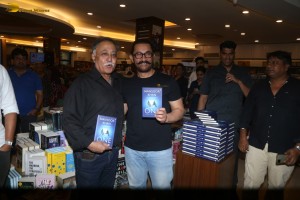 Aamir Khan attends the launch of ‘ONE - The Story of the Ultimate Myth’ by Mansoor Khan