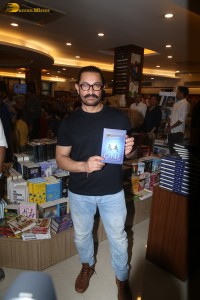 Aamir Khan attends the launch of ‘ONE - The Story of the Ultimate Myth’ by Mansoor Khan