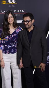 Aamir Khan Productions 25th Anniversary attended by Salman Khan, Rekha, Kareena Kapoor, Kajol, Shenaz Treasury, Manjari Fadnis, and others