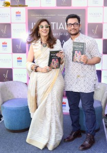 Aamir Khan launches Shobhaa De’s book Insatiable on Feb 10, 2023
