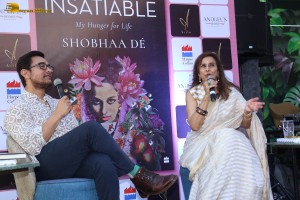 Aamir Khan launches Shobhaa De’s book Insatiable on Feb 10, 2023