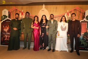 Aap Jaisa Koi Trailer Launch attended by Madhavan and Fatima Sana Shaikh