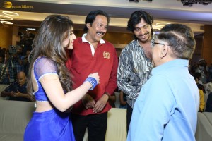 Aay Pre-Release Function attended by Narne Nithiin, Nayan Sarika, Nikhil, Sreeleela, Allu Aravind, and others