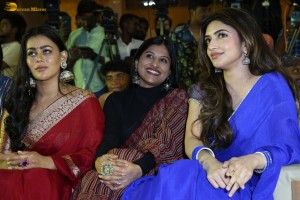 Aay Pre-Release Function attended by Narne Nithiin, Nayan Sarika, Nikhil, Sreeleela, Allu Aravind, and others