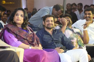 Aay Pre-Release Function attended by Narne Nithiin, Nayan Sarika, Nikhil, Sreeleela, Allu Aravind, and others