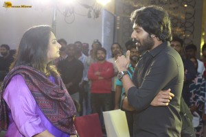 Aay Pre-Release Function attended by Narne Nithiin, Nayan Sarika, Nikhil, Sreeleela, Allu Aravind, and others