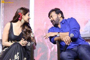 Acharya movie press meet attended by Chiranjeevi, Ram Charan Teja, Pooja Hegde and Koratala Siva