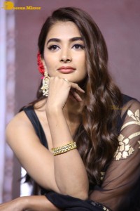 Acharya movie press meet attended by Chiranjeevi, Ram Charan Teja, Pooja Hegde and Koratala Siva