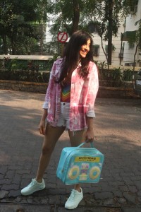 Actress Adah Sharma seen in Bandra Mumbai on November 25