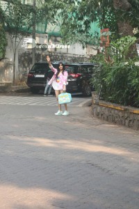 Actress Adah Sharma seen in Bandra Mumbai on November 25