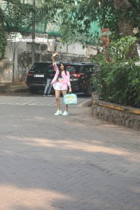 Actress Adah Sharma seen in Bandra Mumbai on November 25