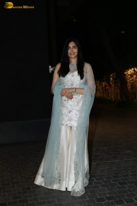 actress Adah Sharma in a white punjabi dress