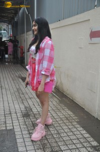 actress adah sharma in a pink skirt and shirt cute pics