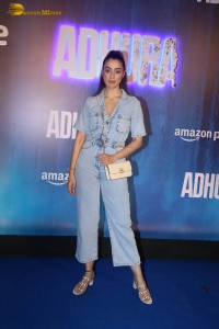 Adhura Screening attended by Rasika Dugal, Shruti Haasan, Rhea Chakraborty, Laxmi Raai, and others