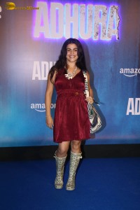 Adhura Screening attended by Rasika Dugal, Shruti Haasan, Rhea Chakraborty, Laxmi Raai, and others