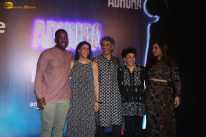 Adhura Screening attended by Rasika Dugal, Shruti Haasan, Rhea Chakraborty, Laxmi Raai, and others