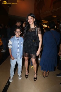 Adhura Screening attended by Rasika Dugal, Shruti Haasan, Rhea Chakraborty, Laxmi Raai, and others