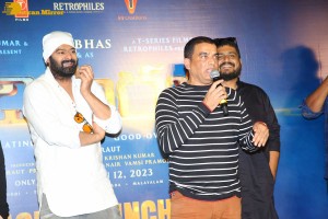 Adipurush 3D Teaser Launch attended by Prabhas and Dil Raju
