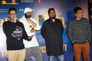 Adipurush 3D Teaser Launch attended by Prabhas and Dil Raju