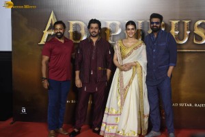 Adipurush Trailer Launch attended by Prabhas, Kriti Sanon and Om Raut