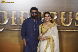 Adipurush Trailer Launch attended by Prabhas, Kriti Sanon and Om Raut