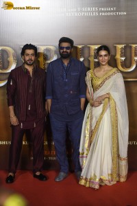 Adipurush Trailer Launch attended by Prabhas, Kriti Sanon and Om Raut